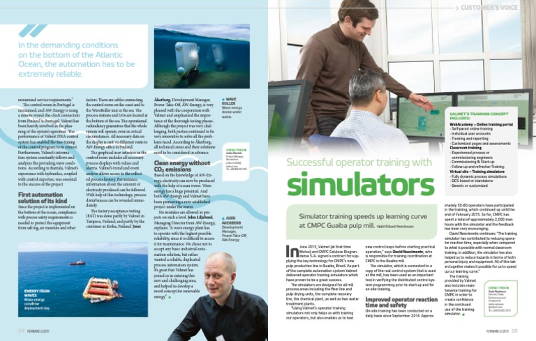 Wave Energy Automation Training Success | PDF | Automation | Simulation