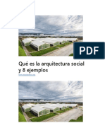 Qué Es La Arquitectura Social y 8 Ejemplos