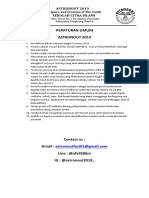 Peraturan Lomba Astronout 2019 Fix (PDF) - 1 PDF
