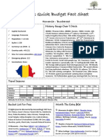 Fact Sheet Romania - Bucharest
