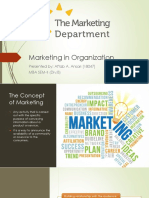 Marketing in Organization