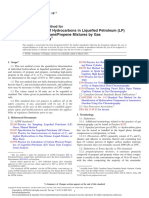 Determination of Hydrocarbons in Liquefied Petroleum (LP) Gases and Propane/Propene Mixtures by Gas Chromatography