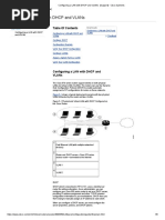 Configuring A LAN With DHCP and VLANs (Support) - Cisco Systems