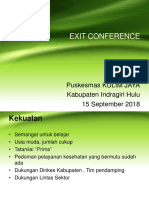 EXIT CONFERENCE Kulim Jaya