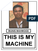 Munis Mahmood: This Is My Machine