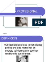 Secreto Profesional