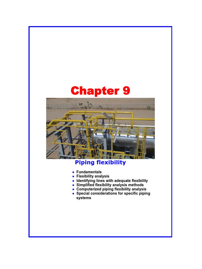 Expansion & Piping Flexibility | PDF | Pipe (Fluid Conveyance) | Stress ...