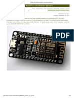 Banggood ESP8266 NodeMCU Development Board PDF