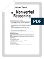 Bond 11 Plus Non Verbal Reasoning Paper