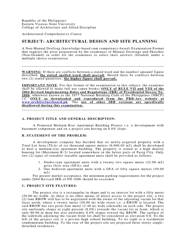 Architectural Design (Finals) | PDF | Tile | Architectural Elements