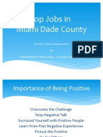 Dr. Pat Stevenson WBFP Lunch Learn Presentation - 9-29-10 Top Jobs in Miami Dade County