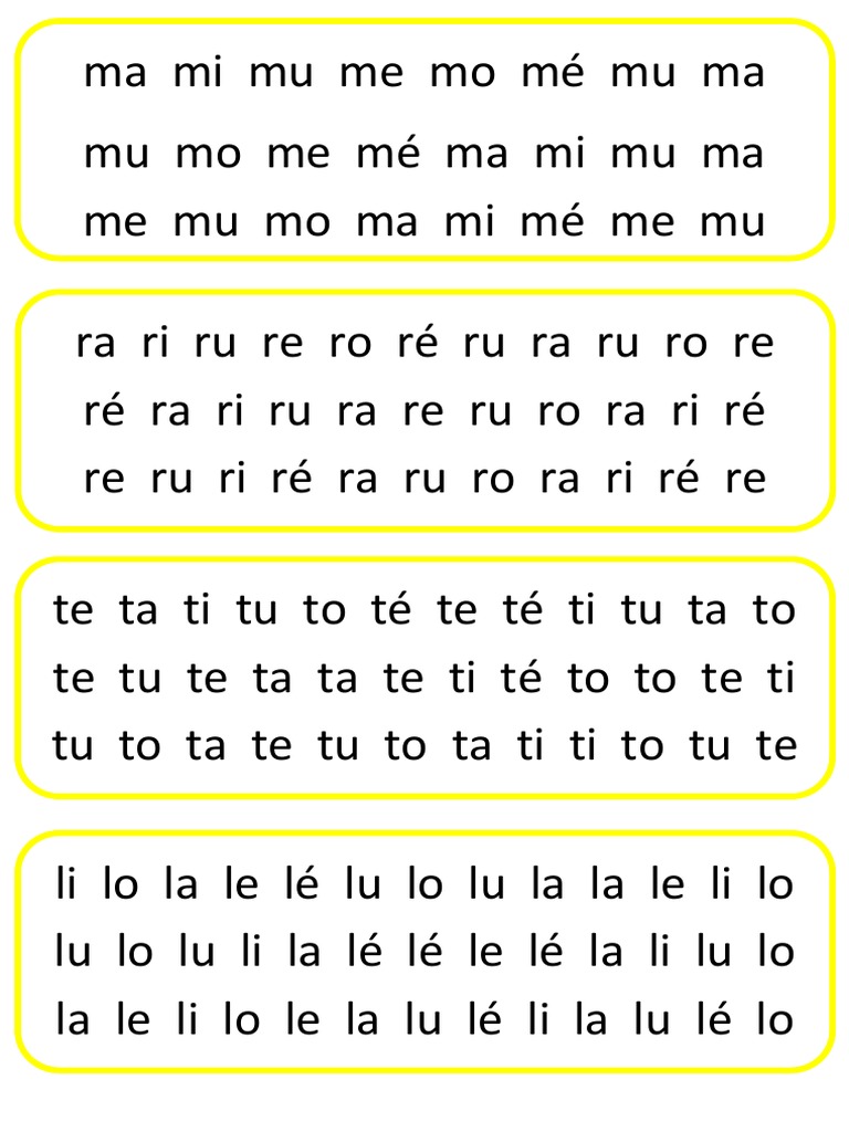 Fluence Syllabes