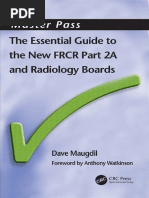 The Essential Guide To The New FRCR Part 2A and Radiology Boards