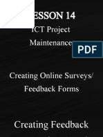 Lesson 14 Ict Project Maintenace