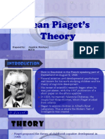 Jean Piaget's Theory: Angelou Manlapaz