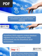 Migrate SharePoint 2016 To SharePoint 2019 Environment Using Content Database Migration