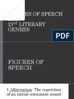 Figures of Speech AND 21 Literary Genres