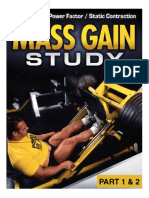 PFSC Mass Gain Study 12