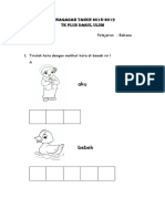 Soal Munaqasah 2018-2019