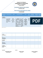 Action Plan in Mathematics Area: Department of Education