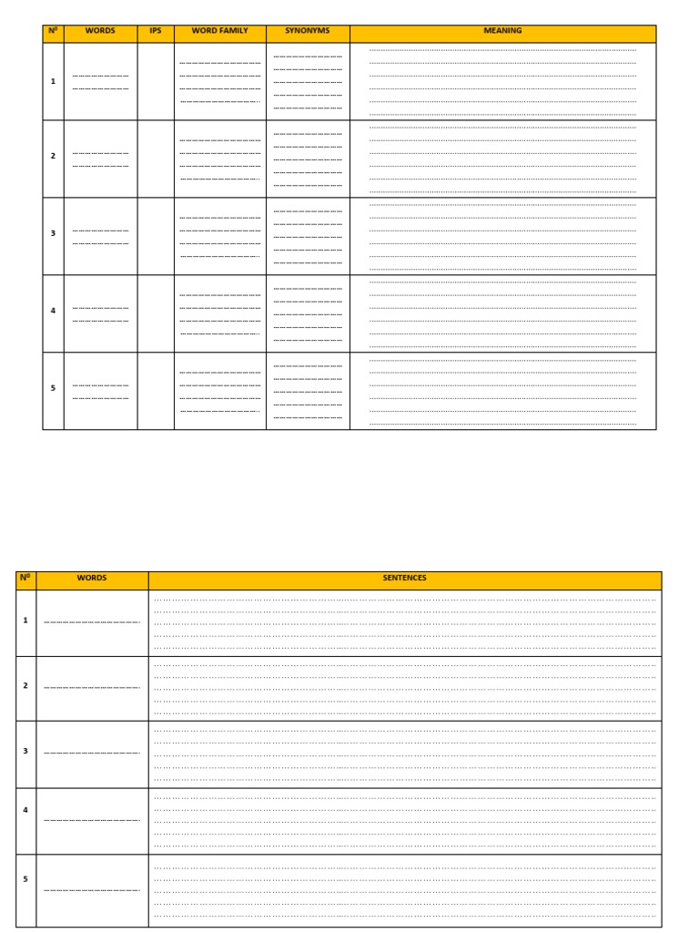 Word Family and Synonyms Guide | PDF | Law | Home & Garden