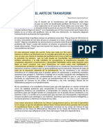 PERKINS Y SALOMON - La Ciencia y El Arte de Transferir PDF