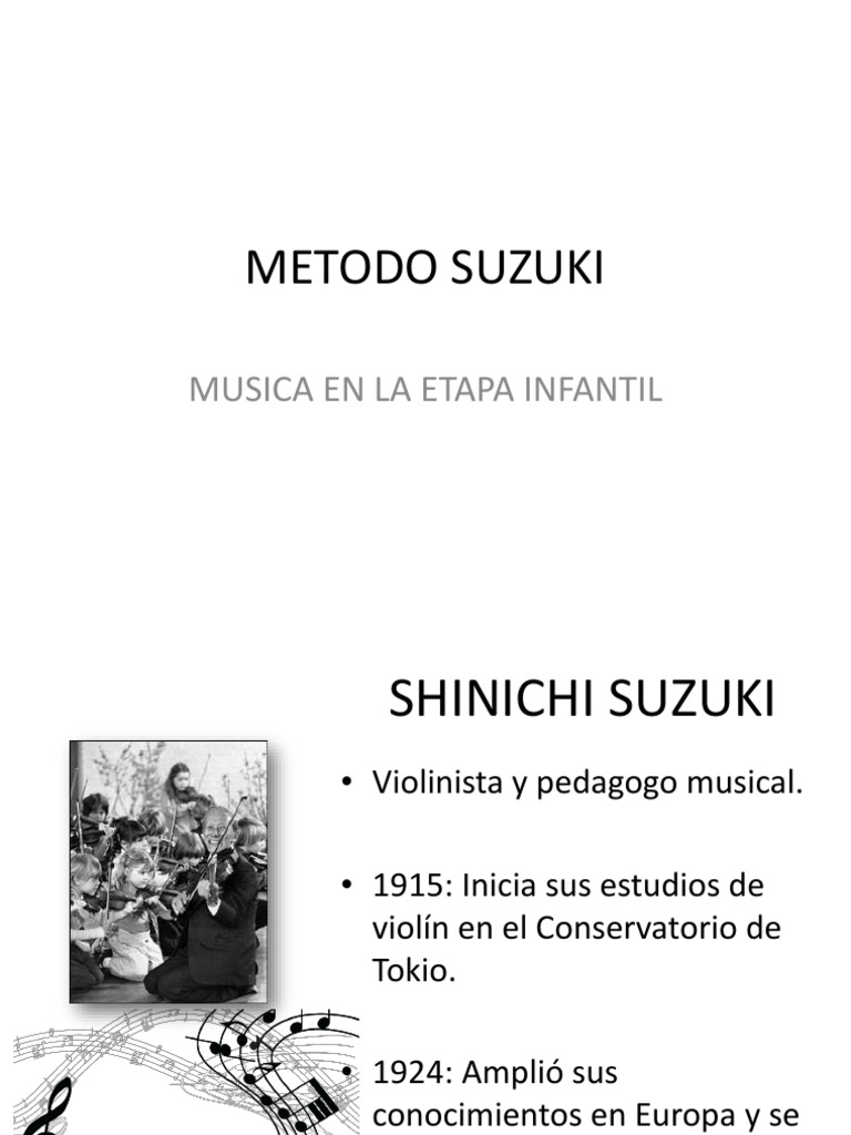 Metodo Suzuki PDF Enseñando Cognición