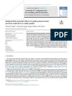 Independent and Joint Effects of Audit Partner Tenure and Non-Audit Fees On Audit Quality