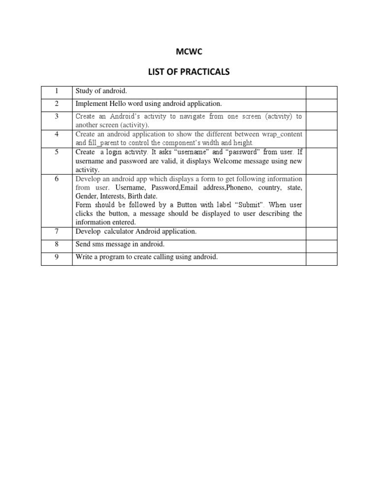 Android Practical Applications Guide | PDF