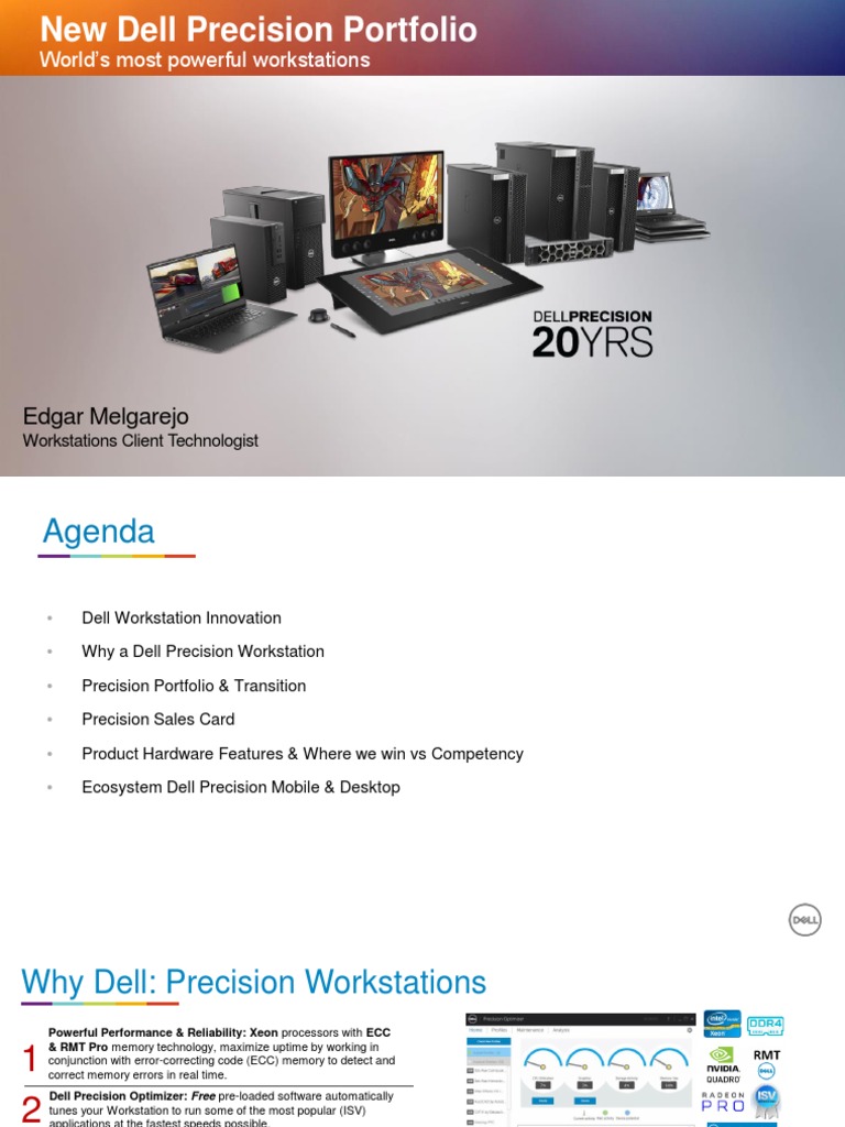 Dell Workstation Computer Hardware