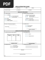 Out of Station Duty Request Form | PDF