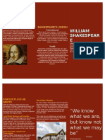 William Shakespeare Leaflet