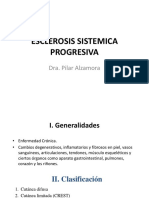 Esclerosis Sistemica Progresiva: Dra. Pilar Alzamora