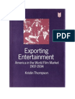 Exporting Entertainment Thompson Bfi1985