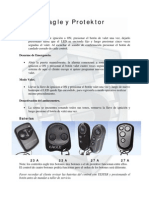 Alarma Eagle y Protektor Resumen de Uso, Alarma Eagle y Protektor