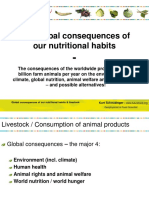 The Global Consequences of Our Nutritional Habits