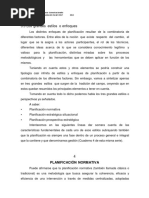 Enfoques de Planificacion-Extracto