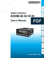 Omron K3HB Manual-Programing