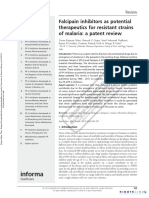 Falcipain Inhibitors