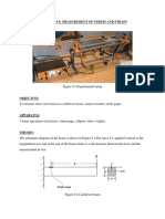 Measurment of Stress and Strain