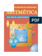 Aritmetica - Manual de Preparacion Pre-Universitaria