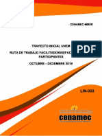 Ruta de Trabajo Del Trayecto Inicial Unem