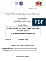 Rapport de Stage (PFE) province de taroudant