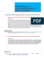 Tarea #4. El Perfil Del Egresado Desde La Formación Integral