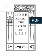 Crowley - The Book of Lies (Liber CCCXXXIII)