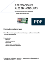 Las Prestaciones Laborales en Honduras