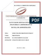 Estructura Del Presupuesto Publico PDF