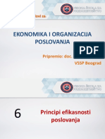 Principi Efikasnosti Poslovanja