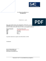 Certificación para Ex-Empleados - (Sin Obra o Labor)