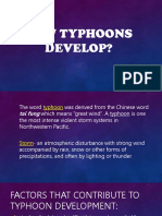 How Typhoons Develop